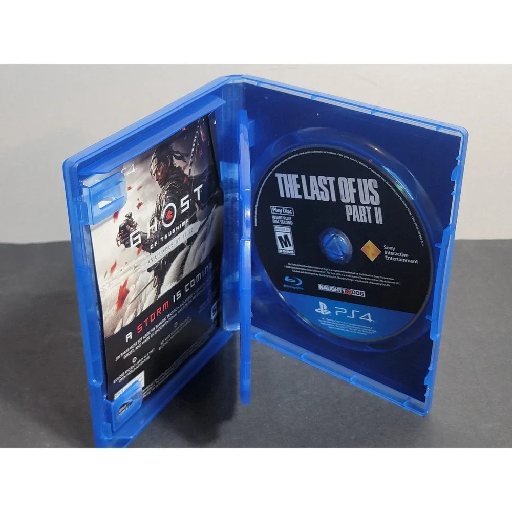 The Last of Us Part 2 II Sony PlayStation 4 PS4 Game 2-Disc Tested 3003182